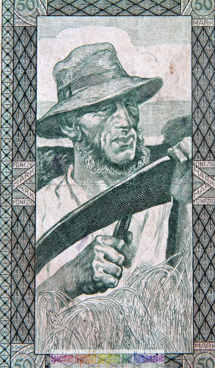 50 MARK Allemand 1920